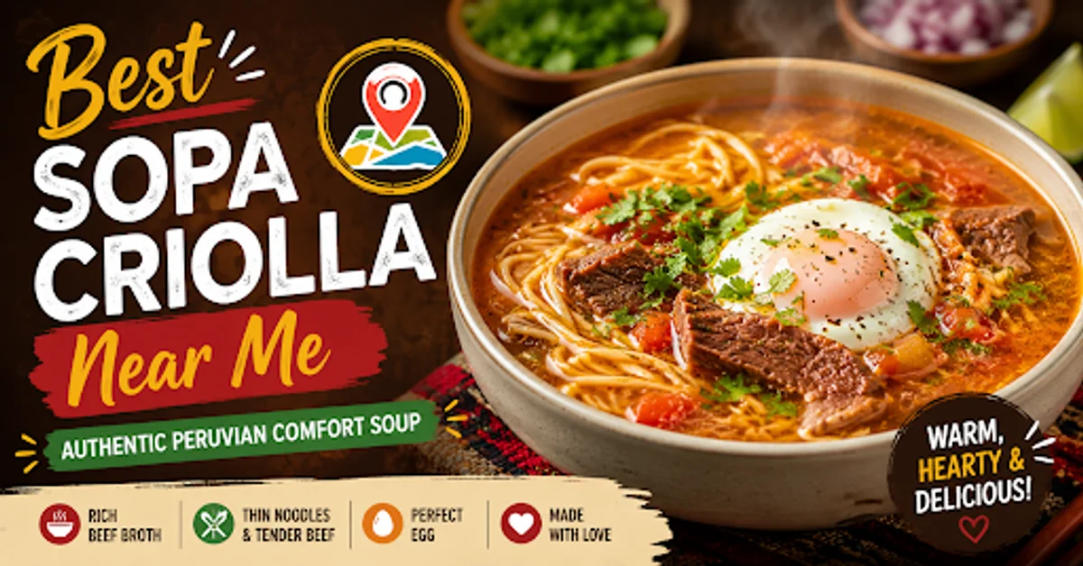 Best Sopa Criolla Near Me