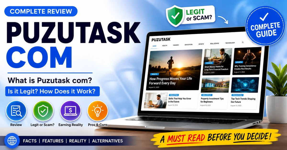 Puzutask com